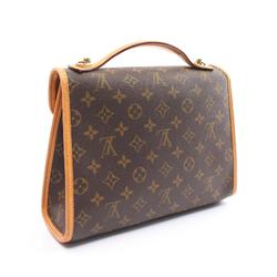 Louis Vuitton Bel Air Monogram Handbag Bag Coated Canvas Leather Women's Brown M51122