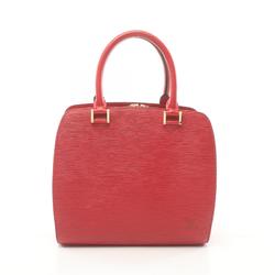 Louis Vuitton LOUIS VUITTON Pont Neuf Epi Castilian Red Handbag Bag Leather Women's M52057