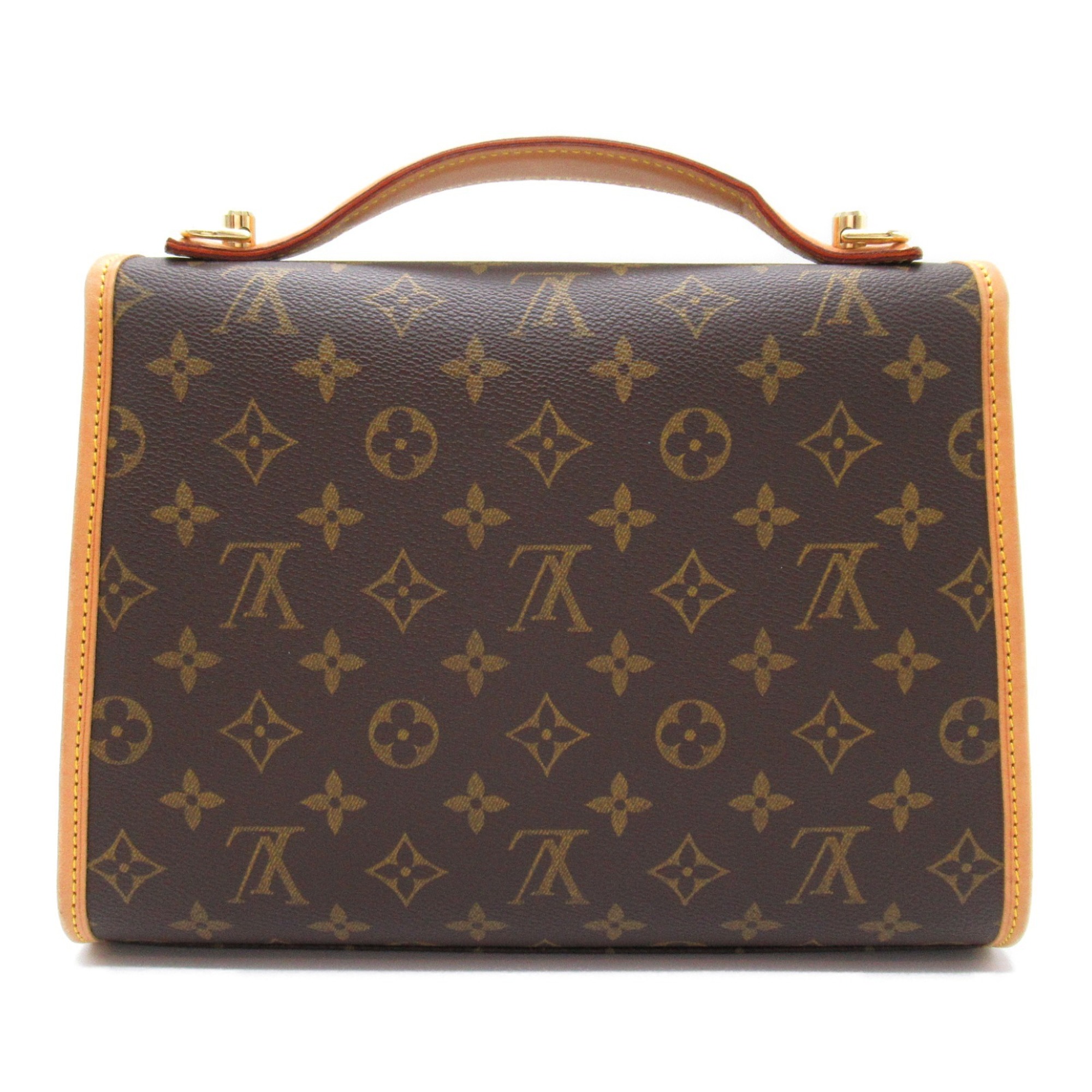 Louis Vuitton Bel Air 2-way shoulder bag, coated canvas, monogram, women's, brown, M51122