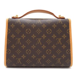 Louis Vuitton Bel Air 2-way shoulder bag, coated canvas, monogram, women's, brown, M51122