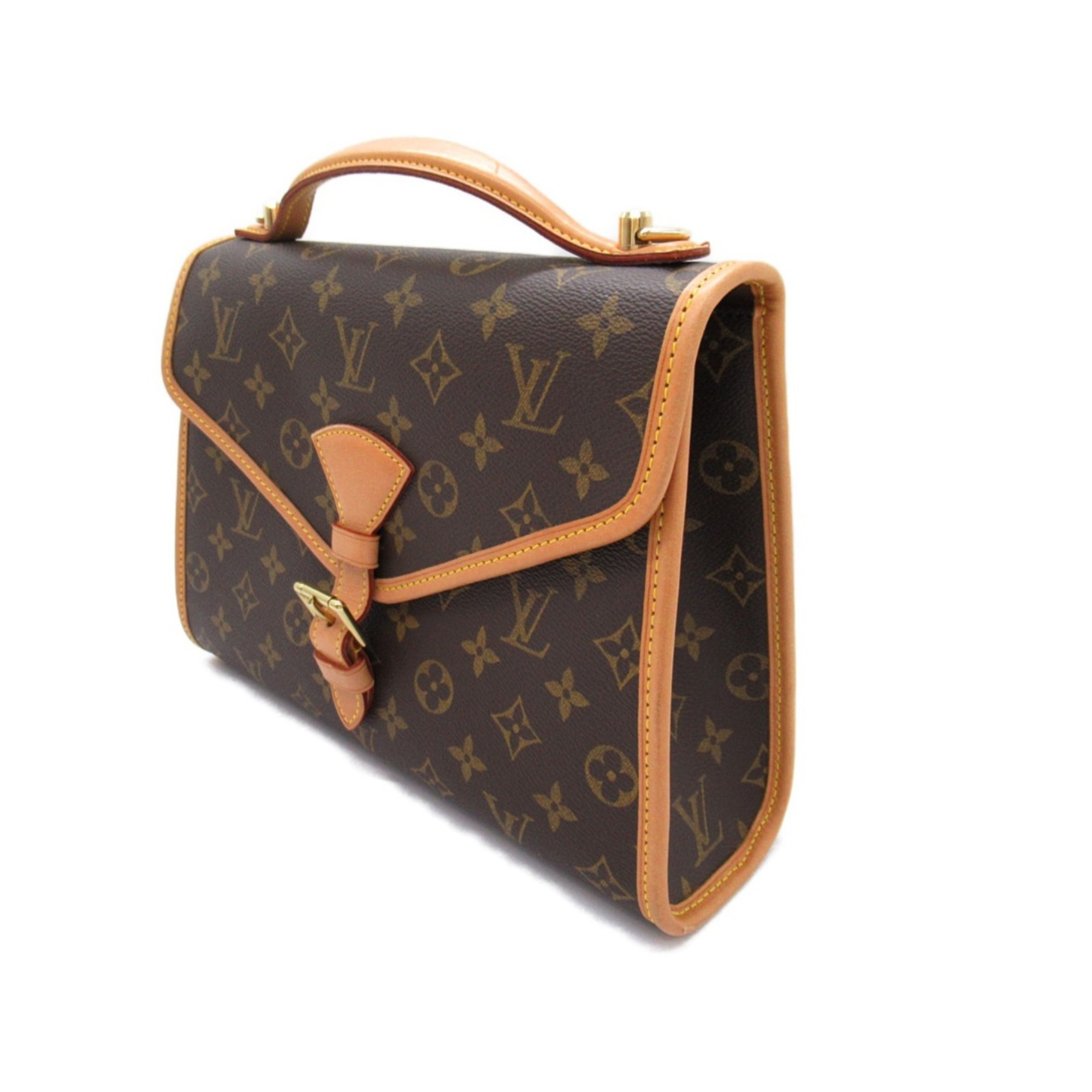 Louis Vuitton Bel Air 2-way shoulder bag, coated canvas, monogram, women's, brown, M51122