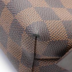 Louis Vuitton LOUIS VUITTON Pochette Tick Damier Ebene Pouch Bag Coated Canvas Women's Brown N47516