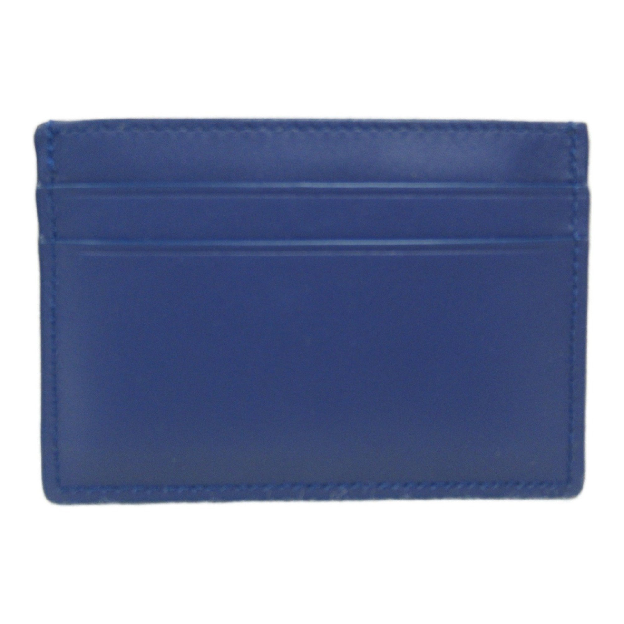 LOEWE Anagram Plain Card Holder Business Holder/Card Case Leather Women's Navy C794322X018768