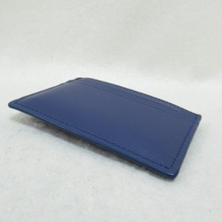 LOEWE Anagram Plain Card Holder Business Holder/Card Case Leather Women's Navy C794322X018768