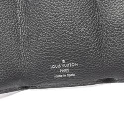 Louis Vuitton LOUIS VUITTON Portefeuille Rock Noir Tri-fold Wallet Leather Women's Black M63921