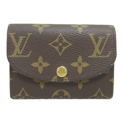 Louis Vuitton LOUIS VUITTON Portemonnaie Rosalie Wallet/Coin Case Wallet Coated Canvas Monogram Men's Women's Brown Pink M62361