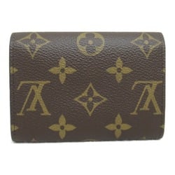 Louis Vuitton LOUIS VUITTON Portemonnaie Rosalie Wallet/Coin Case Wallet Coated Canvas Monogram Men's Women's Brown Pink M62361