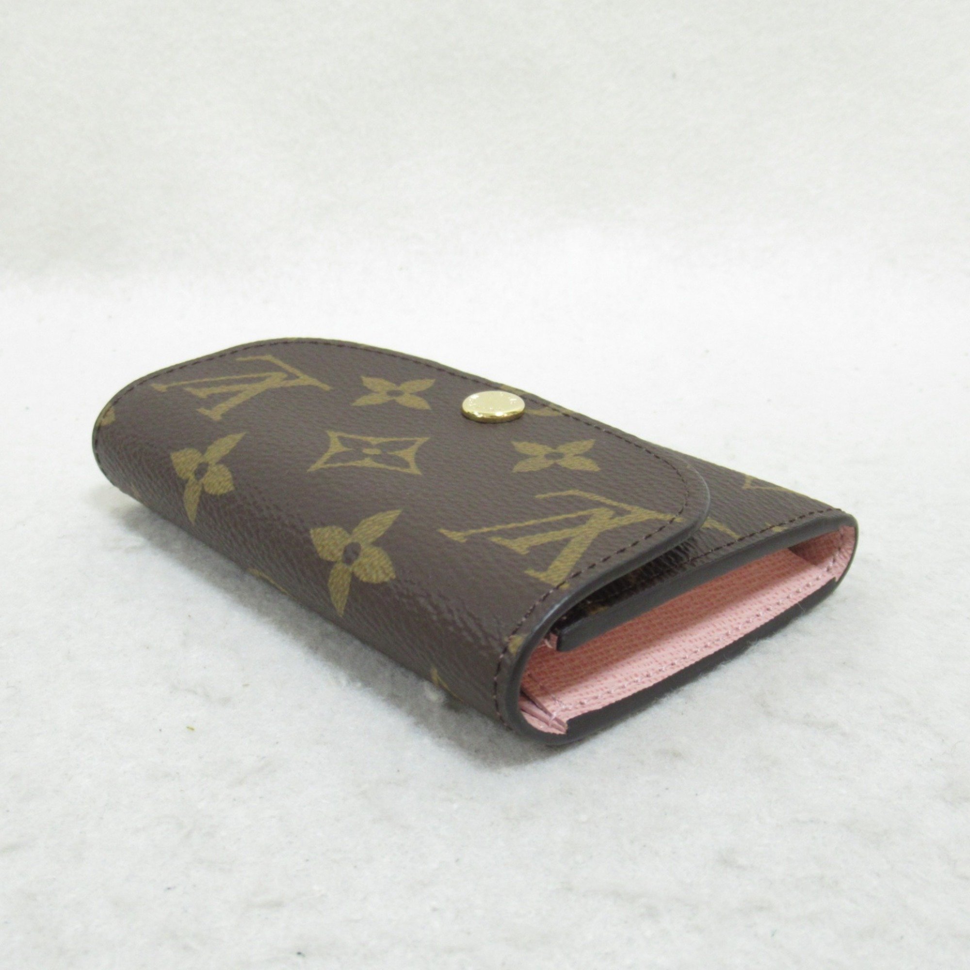 Louis Vuitton LOUIS VUITTON Portemonnaie Rosalie Wallet/Coin Case Wallet Coated Canvas Monogram Men's Women's Brown Pink M62361