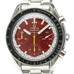 Polished OMEGA Speedmaster Michael Schumacher Red Dial Watch 3510.61 BF571241