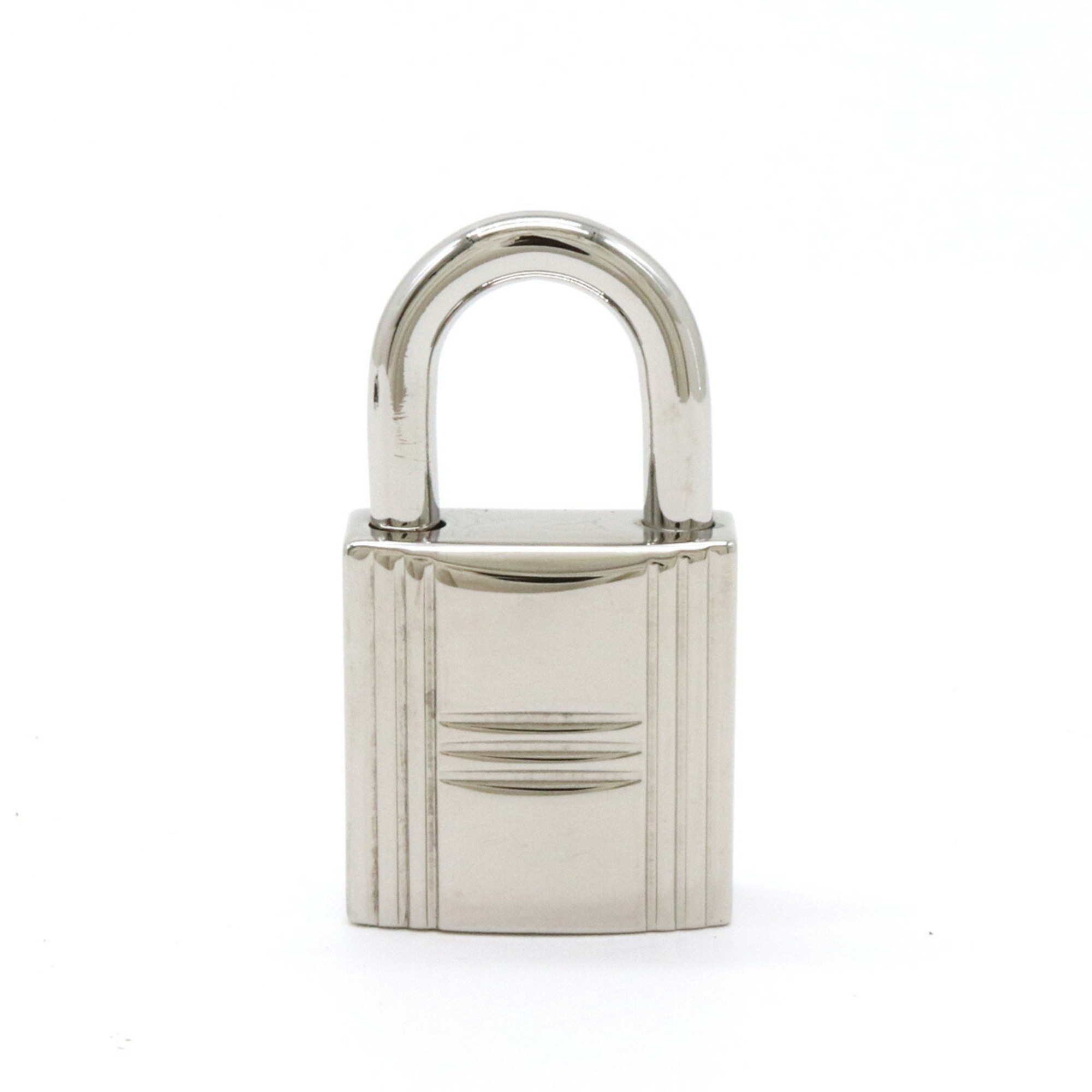 HERMES Padlock No.114 with key Silver color