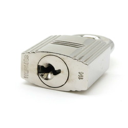 HERMES Padlock No.114 with key Silver color