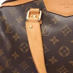 Louis Vuitton Retiro PM Monogram Handbag Bag Coated Canvas Leather Women's Brown M40325