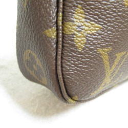 Louis Vuitton LOUIS VUITTON Pochette Accessoires Pouch Bag Coated Canvas Monogram Women's Brown M51980