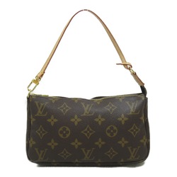 Louis Vuitton LOUIS VUITTON Pochette Accessoires Pouch Bag Coated Canvas Monogram Women's Brown M51980