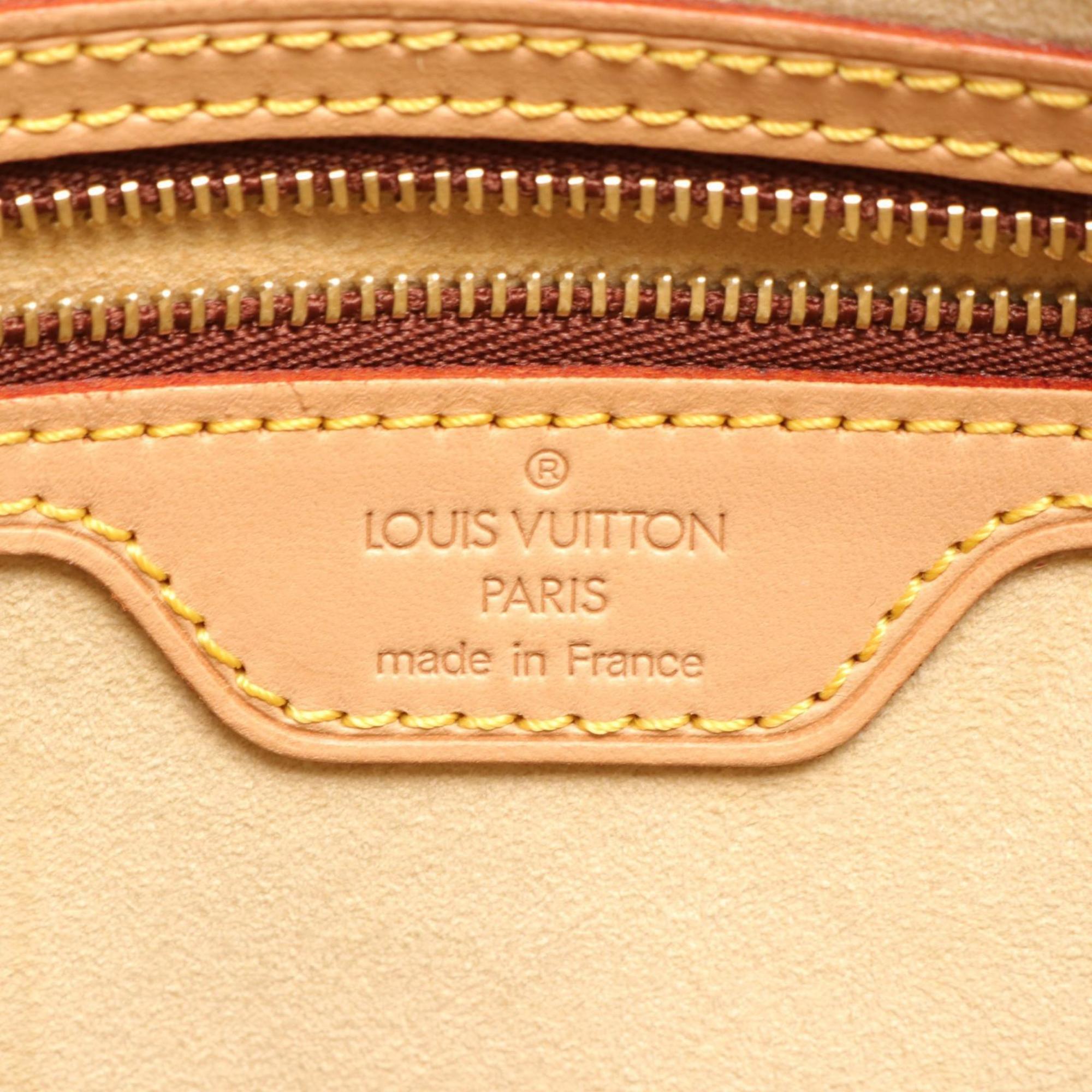 Louis Vuitton LOUIS VUITTON Looping GM Monogram Shoulder Bag Coated Canvas Leather Women's Brown M51145