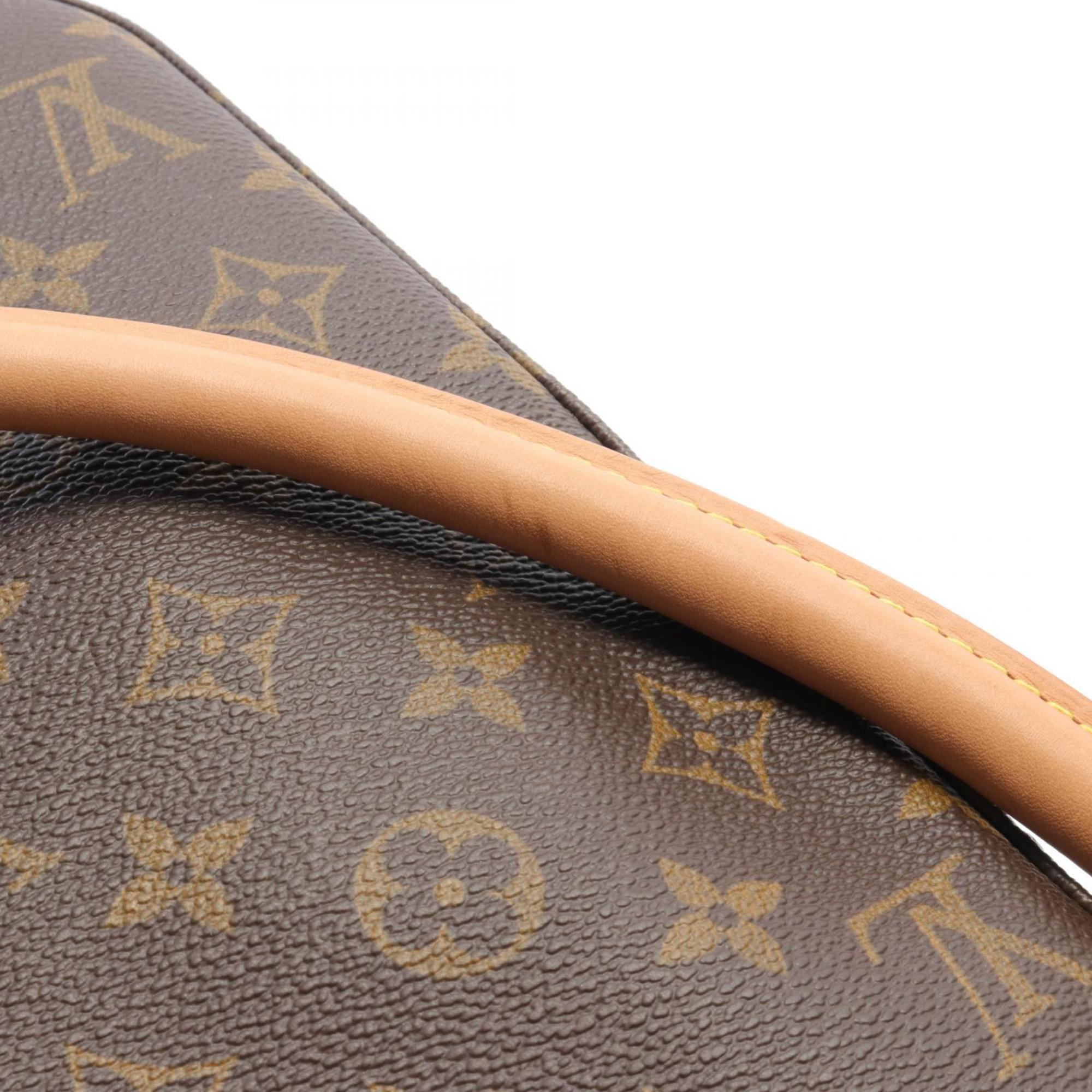 Louis Vuitton LOUIS VUITTON Looping GM Monogram Shoulder Bag Coated Canvas Leather Women's Brown M51145