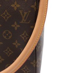 Louis Vuitton LOUIS VUITTON Looping GM Monogram Shoulder Bag Coated Canvas Leather Women's Brown M51145