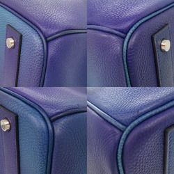 Hermes Haute Couture 40 Cosmos Gradient Togo Blue Nuit Matte Y Stamp () Handbag 2488 HERMES Men's