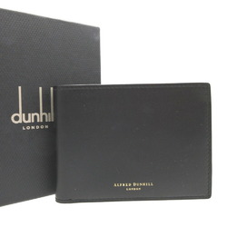 Dunhill Leather Black Billfold Bi-fold Wallet 0905dunhill