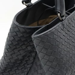 BOTTEGA VENETA Bottega Veneta Intrecciato Tote Bag Handbag Leather Navy Dark 223377