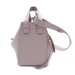 LOEWE Hammock Handbag 2way Shoulder Bag Calfskin (Cowhide) Women's Purple A538H13X105678