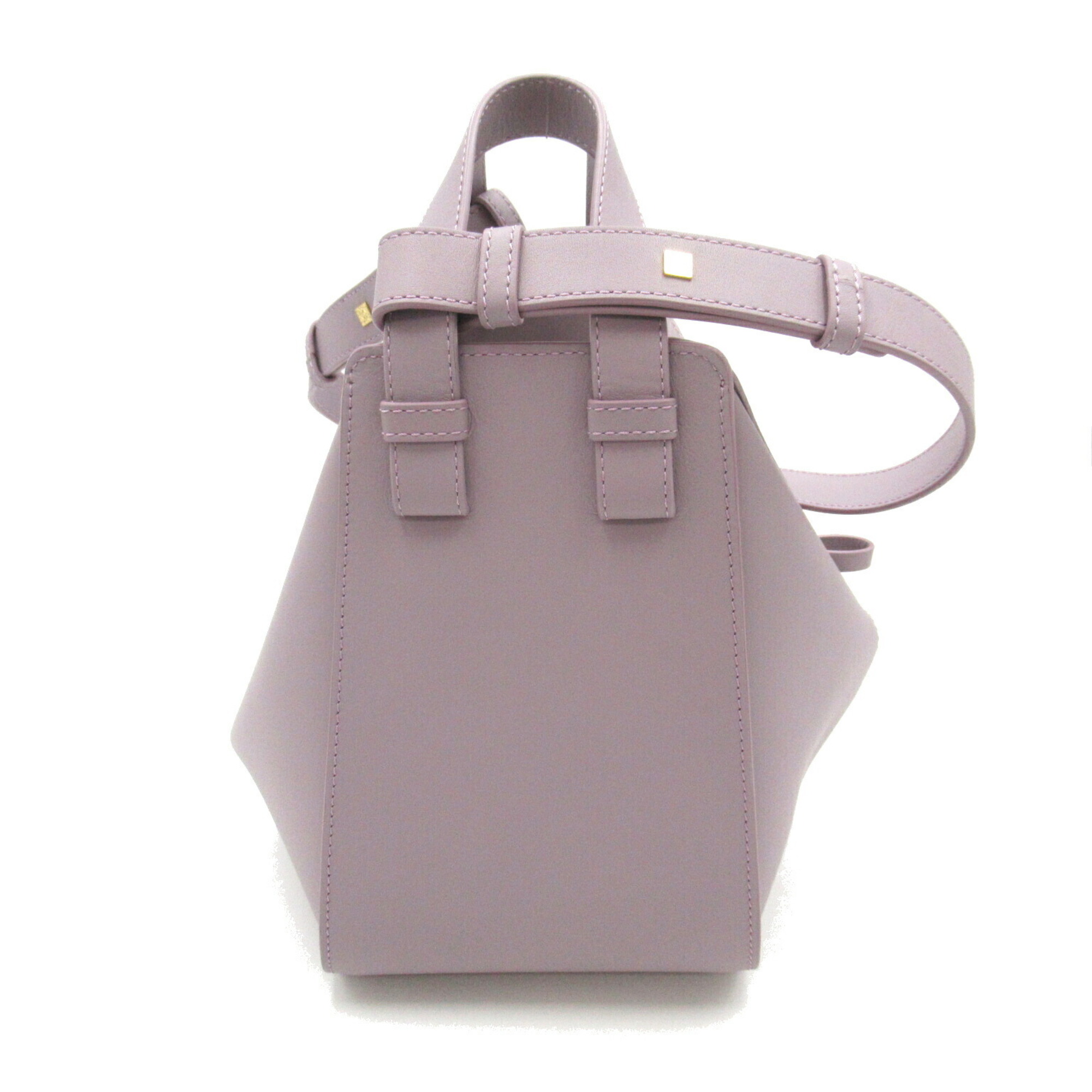 LOEWE Hammock Handbag 2way Shoulder Bag Calfskin (Cowhide) Women's Purple A538H13X105678