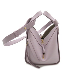 LOEWE Hammock Handbag 2way Shoulder Bag Calfskin (Cowhide) Women's Purple A538H13X105678