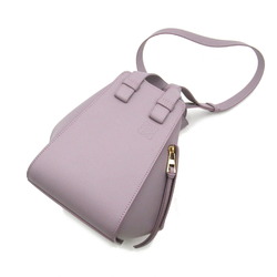 LOEWE Hammock Handbag 2way Shoulder Bag Calfskin (Cowhide) Women's Purple A538H13X105678