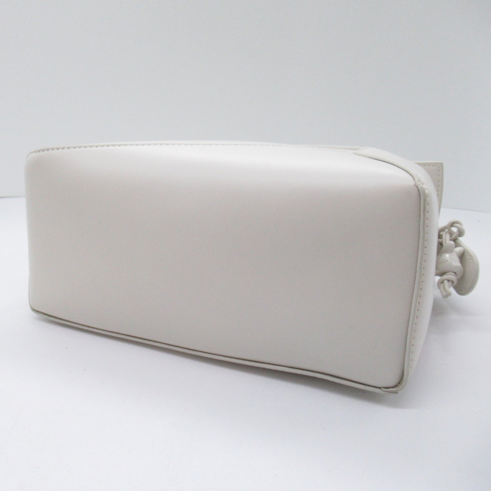 LOEWE Puzzle Edge Bag Small Shoulder Leather Women's White A510P60X246678