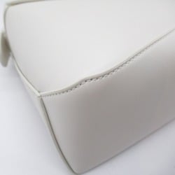 LOEWE Puzzle Edge Bag Small Shoulder Leather Women's White A510P60X246678