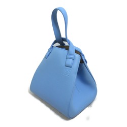 LOEWE Hammock Nugget Shoulder Bag, Leather, Women's, Blue, Light A538H04X025576