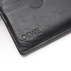 LOEWE Puzzle Long Horizontal Wallet, Bi-fold Leather, Men's, Navy