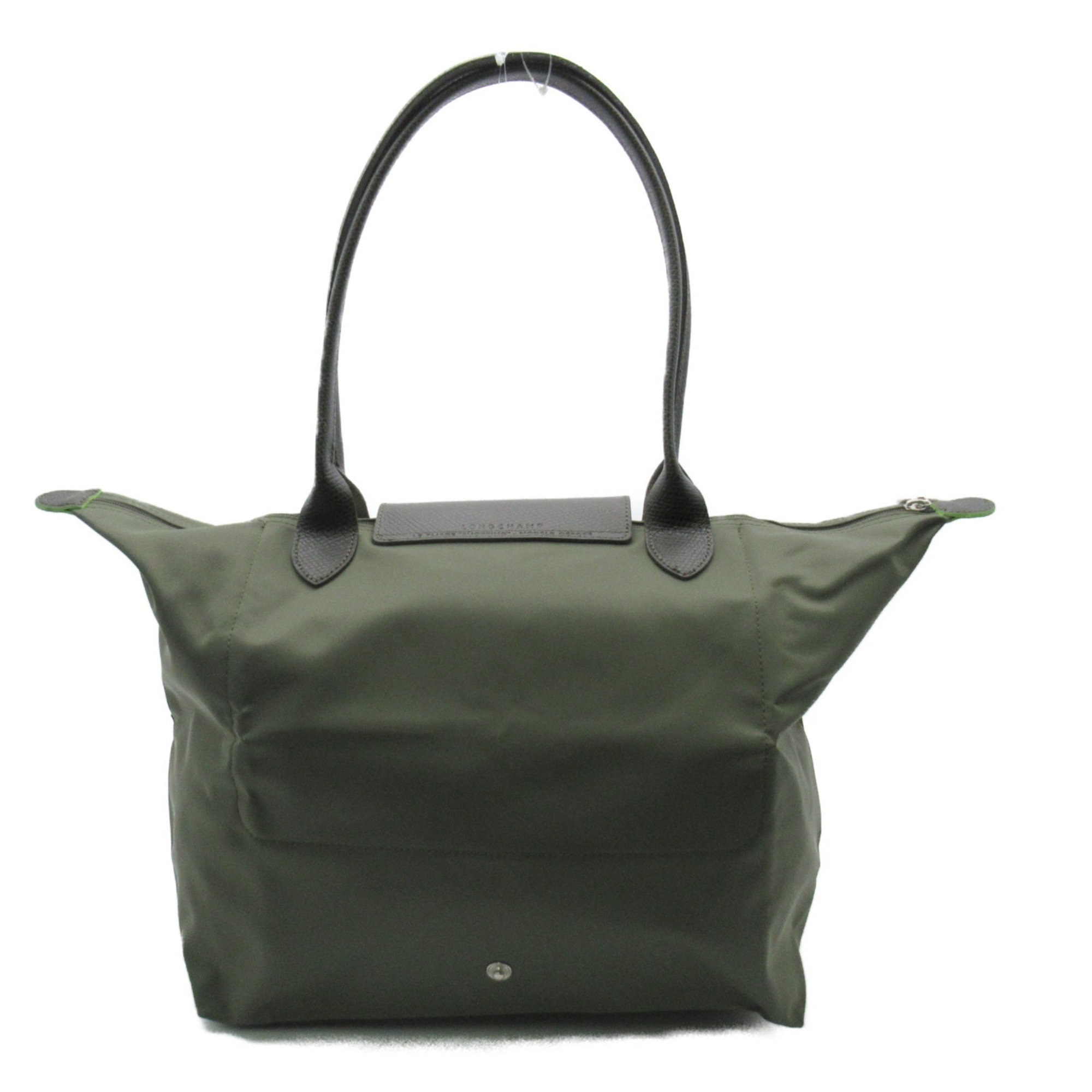 Longchamp Le Pliage Green L Shoulder Bag Recycled Polyamide Canvas Women's Forest L1899919479