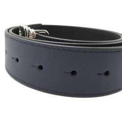 LOEWE Reversible Belt Leather Women's Navy Black E619Z20X035574