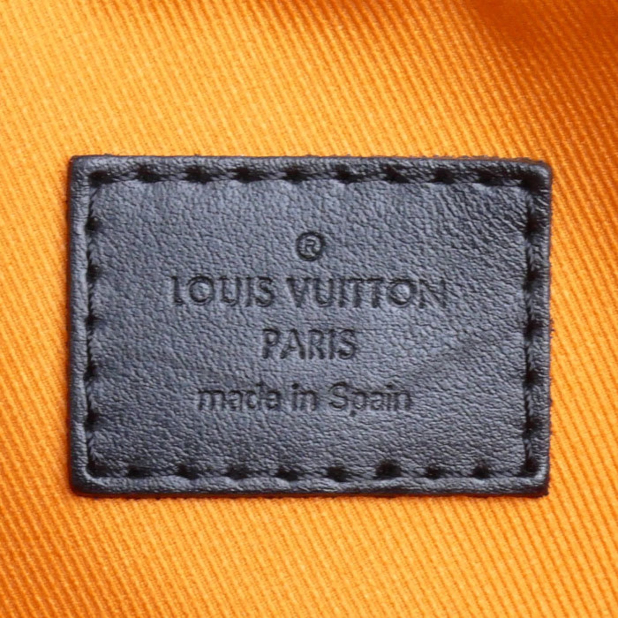 LOUIS VUITTON Louis Vuitton Alpha Shoulder Bag Gray/Black M52767 Men's