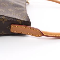 Louis Vuitton LOUIS VUITTON Looping MM Monogram Shoulder Bag Coated Canvas Leather Women's Brown M51146