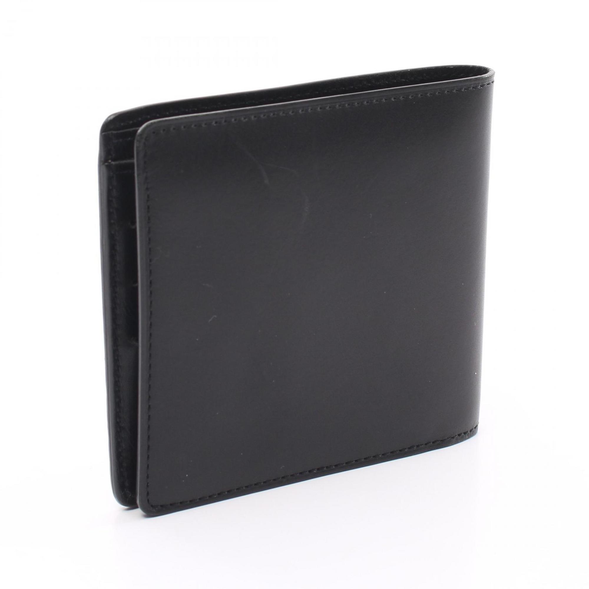 Louis Vuitton LOUIS VUITTON Portefeuille Marco Nomade Noir Bi-fold Wallet Leather Men's Black M85014