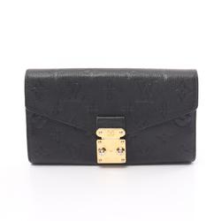 Louis Vuitton LOUIS VUITTON Portefeuille Metis Monogram Empreinte Noir Bi-fold Long Wallet Leather Women's Black M62458