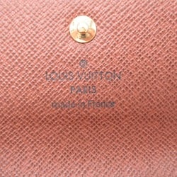 Louis Vuitton LOUIS VUITTON Multicle 4 Key Case, Coated Canvas, Monogram, Men's, Women's, Brown, M62631