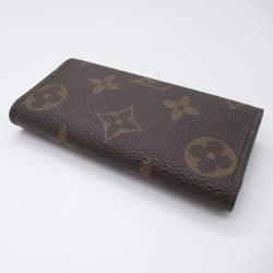 Louis Vuitton LOUIS VUITTON Multicle 4 Key Case, Coated Canvas, Monogram, Men's, Women's, Brown, M62631