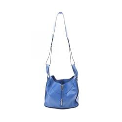 LOEWE Hammock Small Handbag Bag Leather Women's Blue