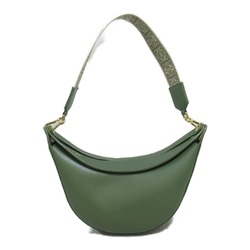 LOEWE Luna Shoulder Bag, Lambskin, Women's, Green