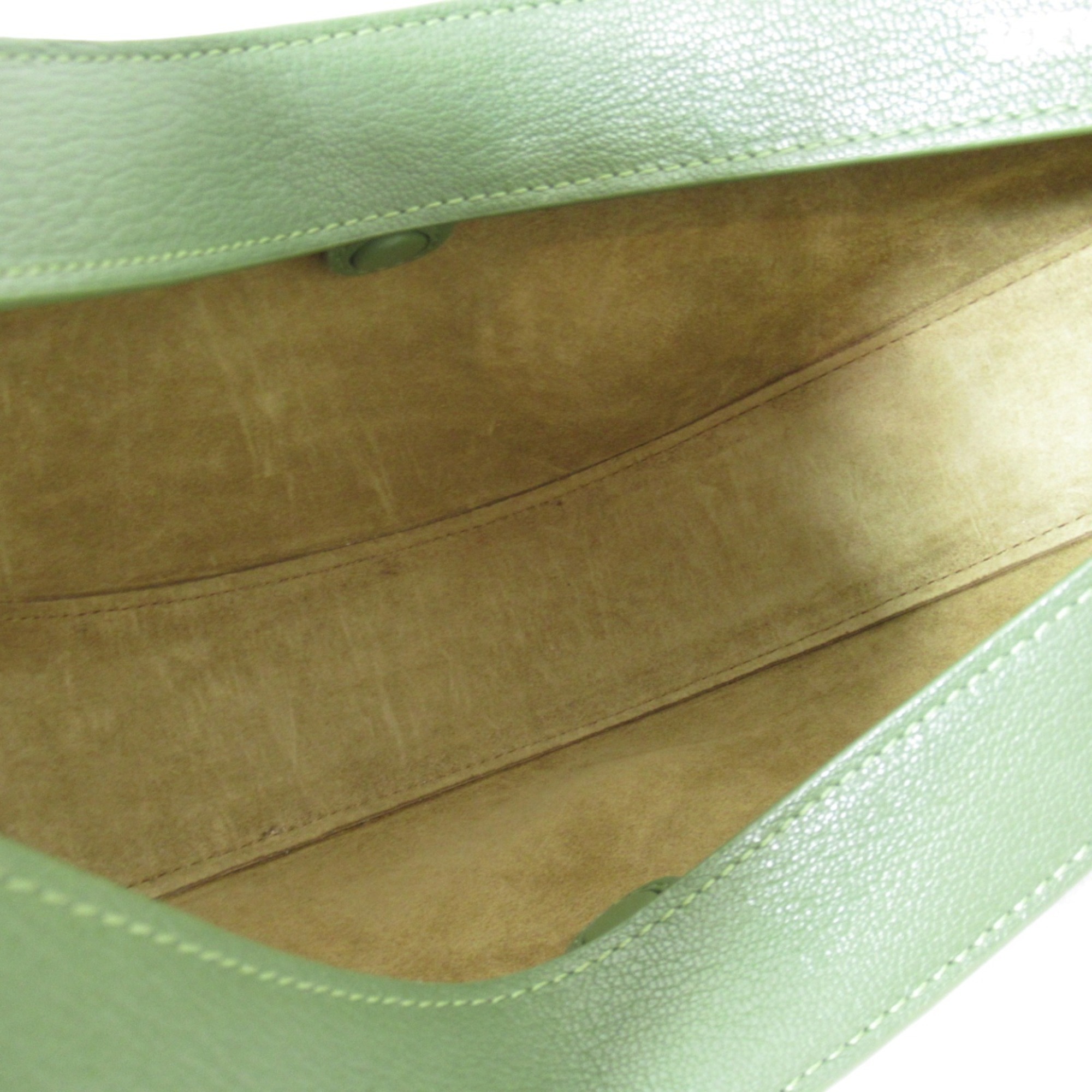 LOEWE Luna Shoulder Bag, Lambskin, Women's, Green