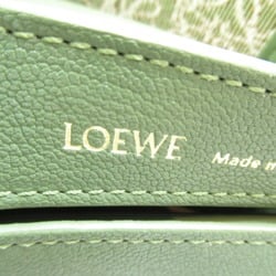 LOEWE Luna Shoulder Bag, Lambskin, Women's, Green