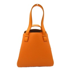 LOEWE Hammock Nugget Handbag, Leather, Women's, Orange, A538H04X069130