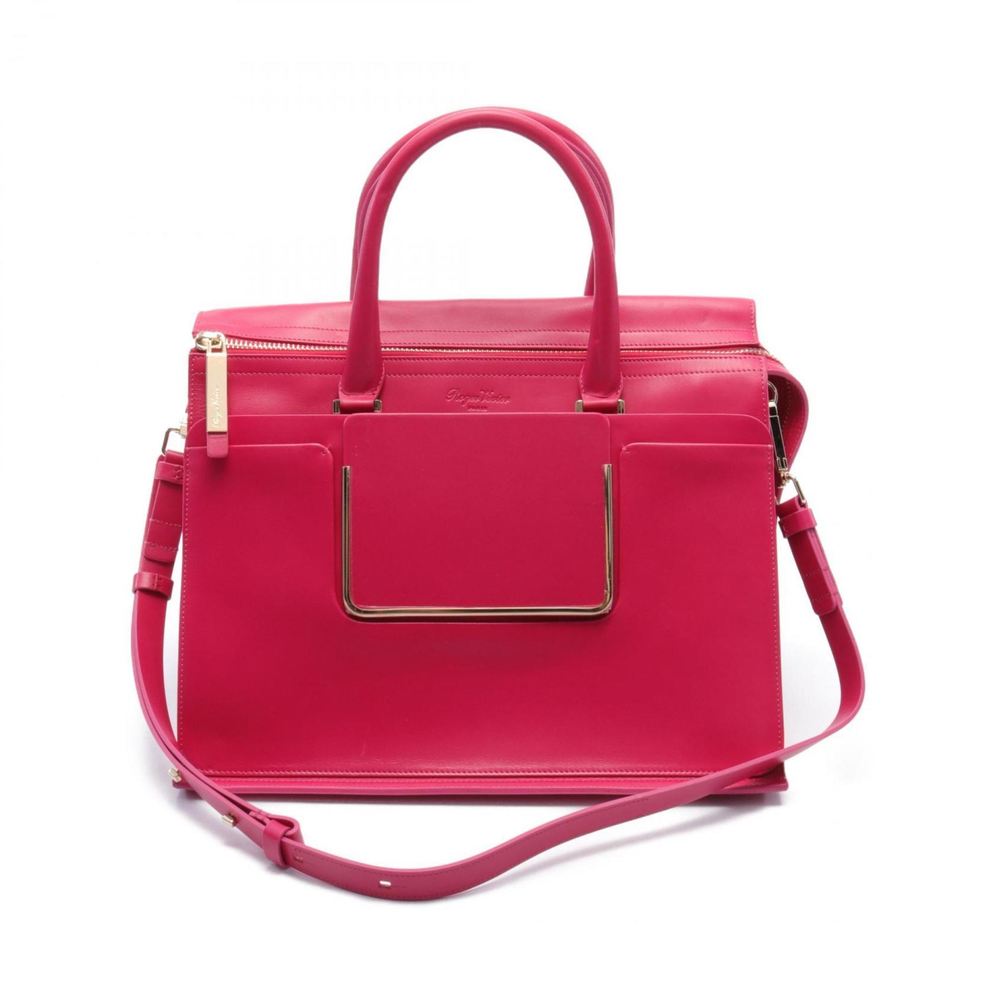 Roger Vivier handbag bag leather ladies pink