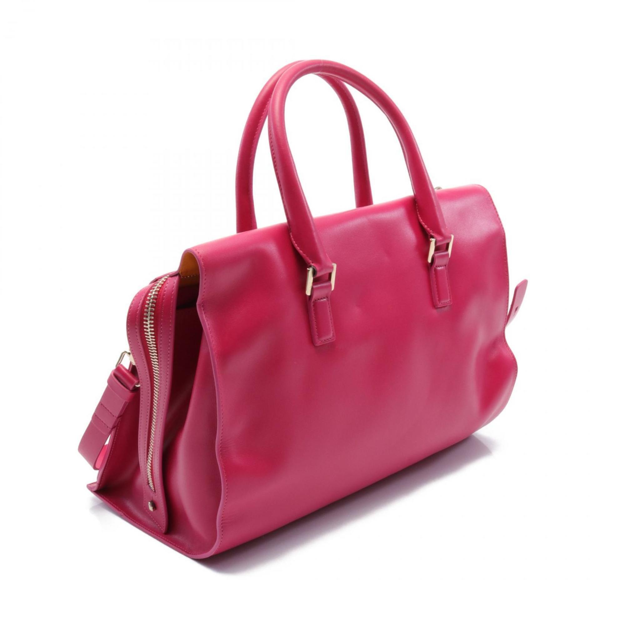 Roger Vivier handbag bag leather ladies pink