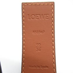 LOEWE Belt Calf Leather Men's Women's Black Brown E619Z26X03155590