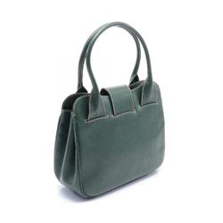 LOEWE Barcelona handbag, leather bag, women's, green