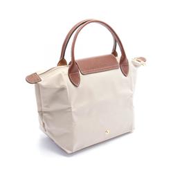 Longchamp Le Pliage Original S Tote Bag, Nylon Leather, Women's, Beige, Brown, L1621089P71